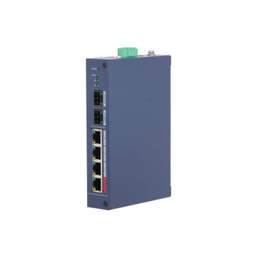 4-Port PoE Cloud administreret Hardened Gigabit Switch, CHS4206-4GT-90