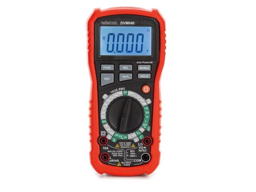 DVM040 Digital multimeter - CAT III 1000V / CAT IV 600V