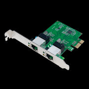 PCI-Express kort - 2 port Gigabit LAN