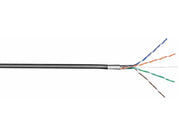 FTP netværkskabel - CAT6, massiv CU, udendørs (metervare)