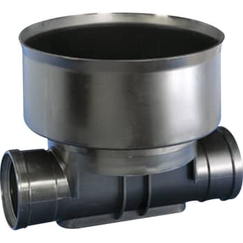 Wavin 110 x 425 mm TP1-brønd, glat, lige gennemløb