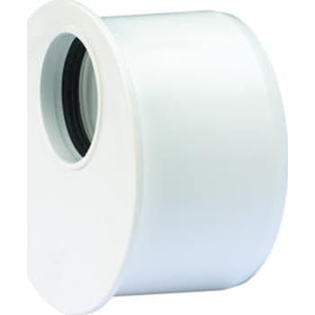 Wavin Ø50 x 40mm reduktion, kort, PP hvid