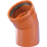 Wavin 110 mm 30 gr. PP-kloakbøjning