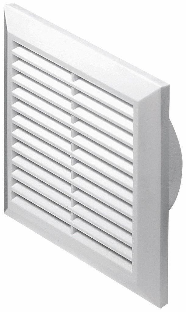 VENTILGITTER FIRKANT100MM HVI