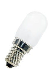 Rørlampe - 230V / 15W, E14 sokkel, Klar (Ø22x57mm)