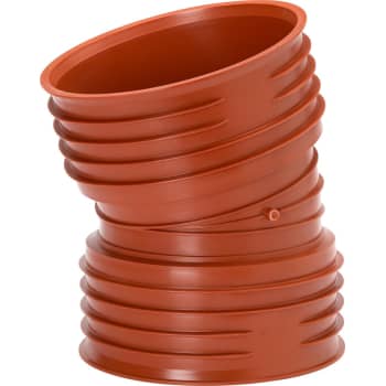 Uponor Double/Rib2 315 mm 15 gr. PP-bøjning, uden gummiringe