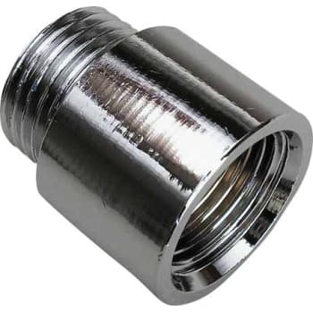 3/8" x 100 mm Haneforlænger krom