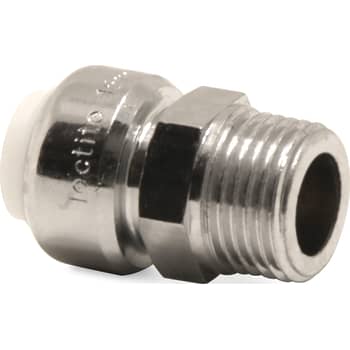 10 mm x 3/8" Nippel krom Tectite