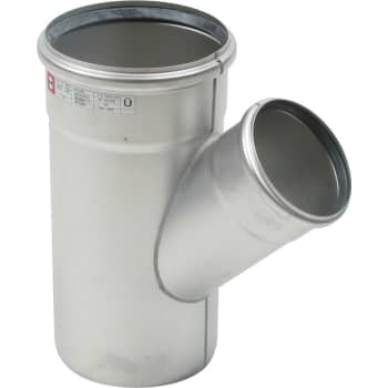 110 x 75 mm x 45° Grenrør syrefast AISI316L/EN1.4404 BLÜCHER