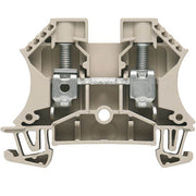 WDU  gennemgangsklemme 10mm² grå for dinskinne