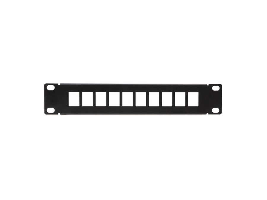 10" patch panel - 10 x Keystone, Sort