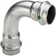 15 mm Bøjning Sanpress Inox 90° muffe/muffe