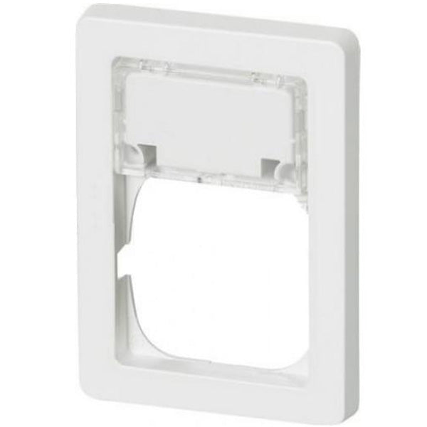 LK Fuga ramme Baseline 63 1½m m. tekstfelt - hvid