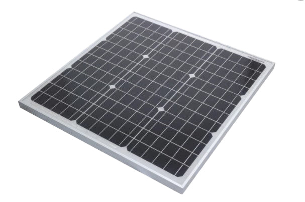 Monokrystallinsk solpanel - 18,6V / 40W