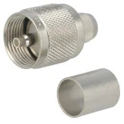 UHF(PL-259) hanstik til RG213/U, (krimptype)