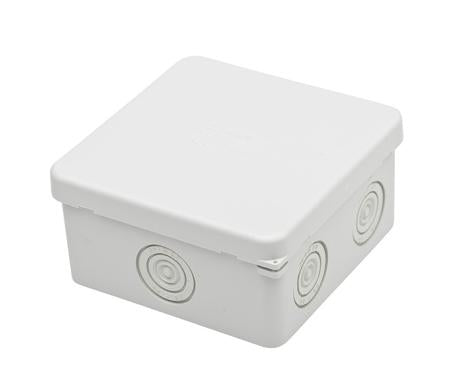 Forgreningsdåse - 80x80x40 mm grå (003.CS) 8 indg.