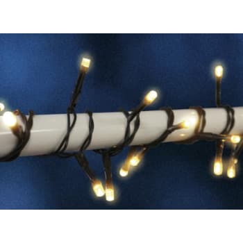 Veli udendørs batteri-lyskæde - varmhvidt lys-9 meter