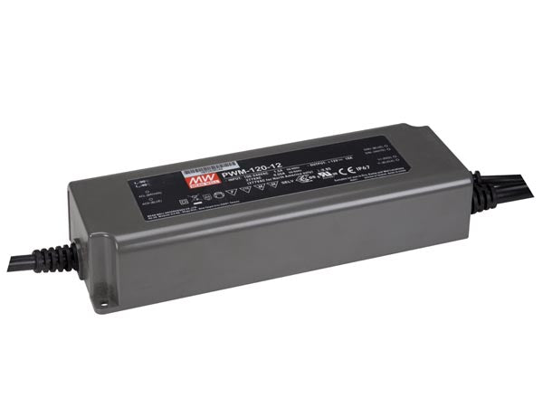 LED strømforsyning - 12Vdc, 10A, 120W (IP67)