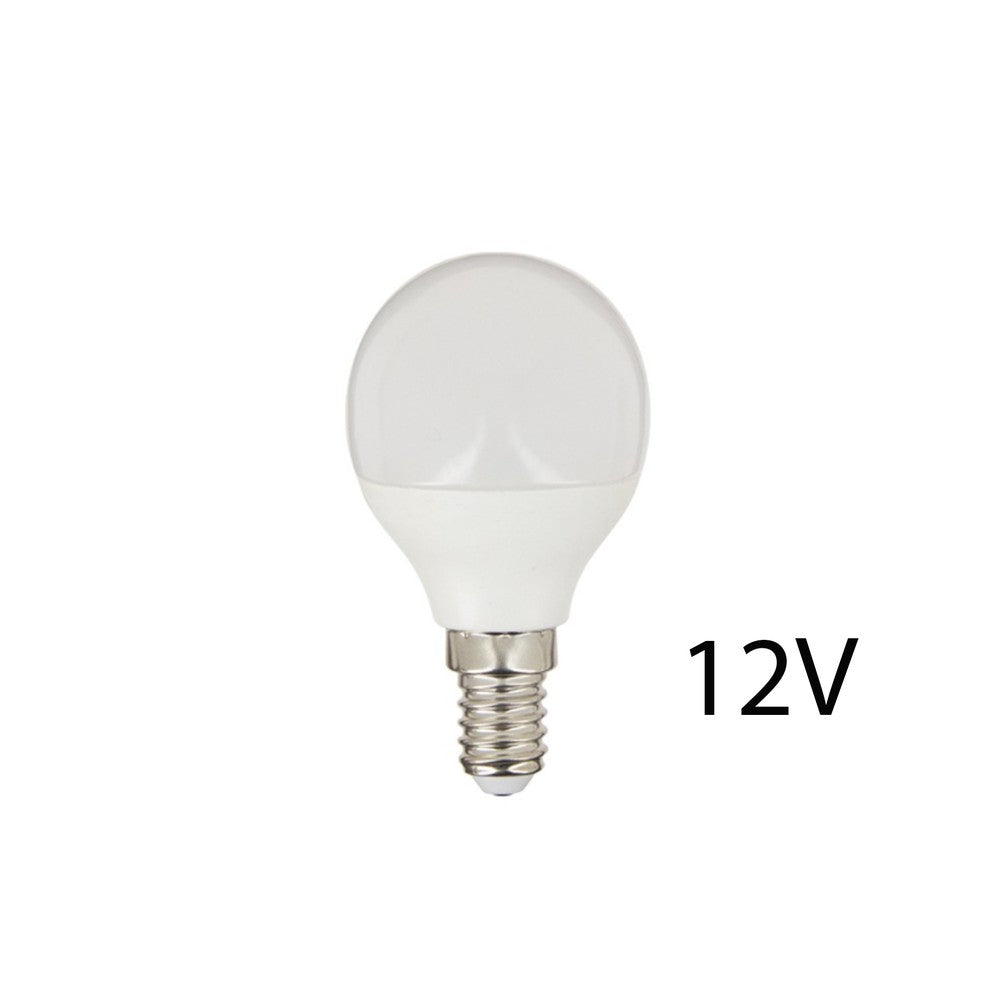 4W LED pære - P45, E14, 12V DC, 350lm, RA80, erstatter 35W