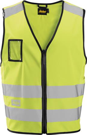 VEST HIGH-VIS KL. 2 GUL L/XL