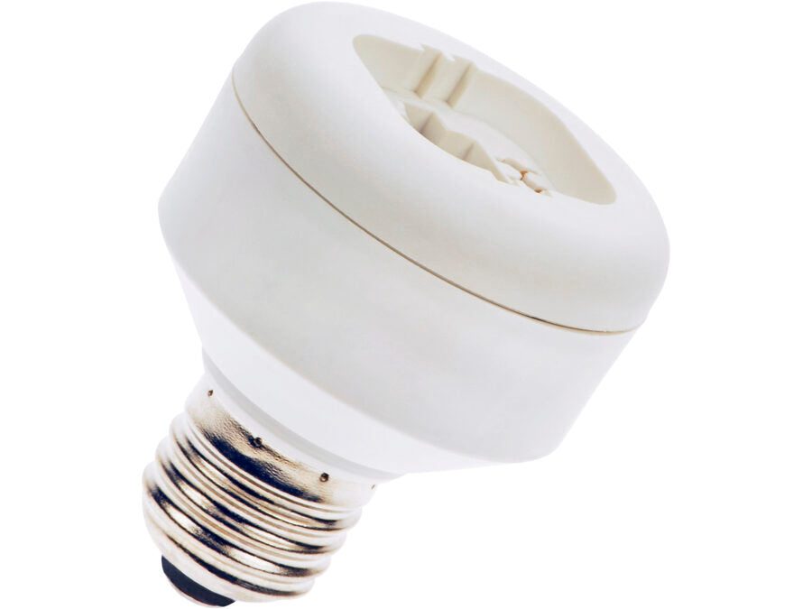 Elektronisk adapter - E27 240V til G24q-2 18W, Keramisk