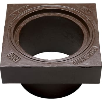 NV 425 x 248 mm karm uden pakning, firkantet, fast, GG