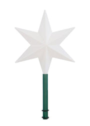 Topstjerne Ø30cm hvid