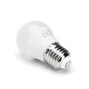LED Pære med Stor Spredning E27 4.9W 4000K - Erstatter 37W - 420lm - RA80 - 3 Års Garanti