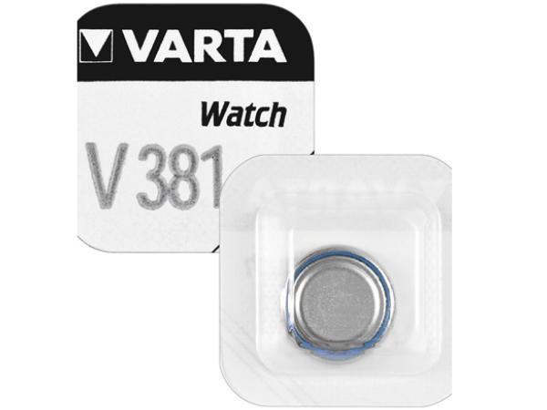 SR1120/SR55/V381 Sølvoxid knapcelle - 1,55V / 45mAh (1 stk.)