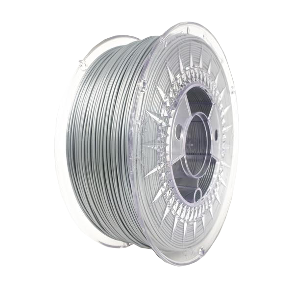 PLA filament - Ø1,75mm, Aluminium, 1Kg