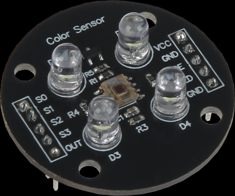 Farvesensor modul til Arduino - TCS3200, 3-5V