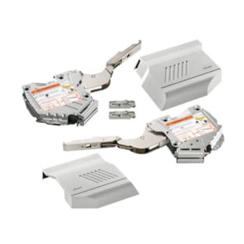 Aventos klaplågebeslag for grebløse låger for 3-5 kg låger