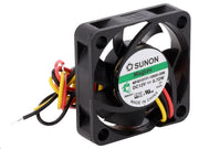 DC blæser - 40x40x10mm 12Vdc / 0,72W Vapo, 3 ledn.