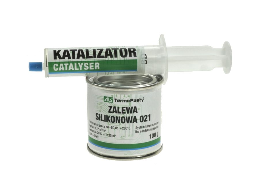 Elektronik silikone indkaplingsgel - 2-komp., Klar (110g)