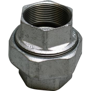 1" Galvaniseret union muffe/muffe
