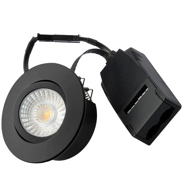 Diospot 30 V.2 6W 2700K 38° dæmpbar 32mm rund sort