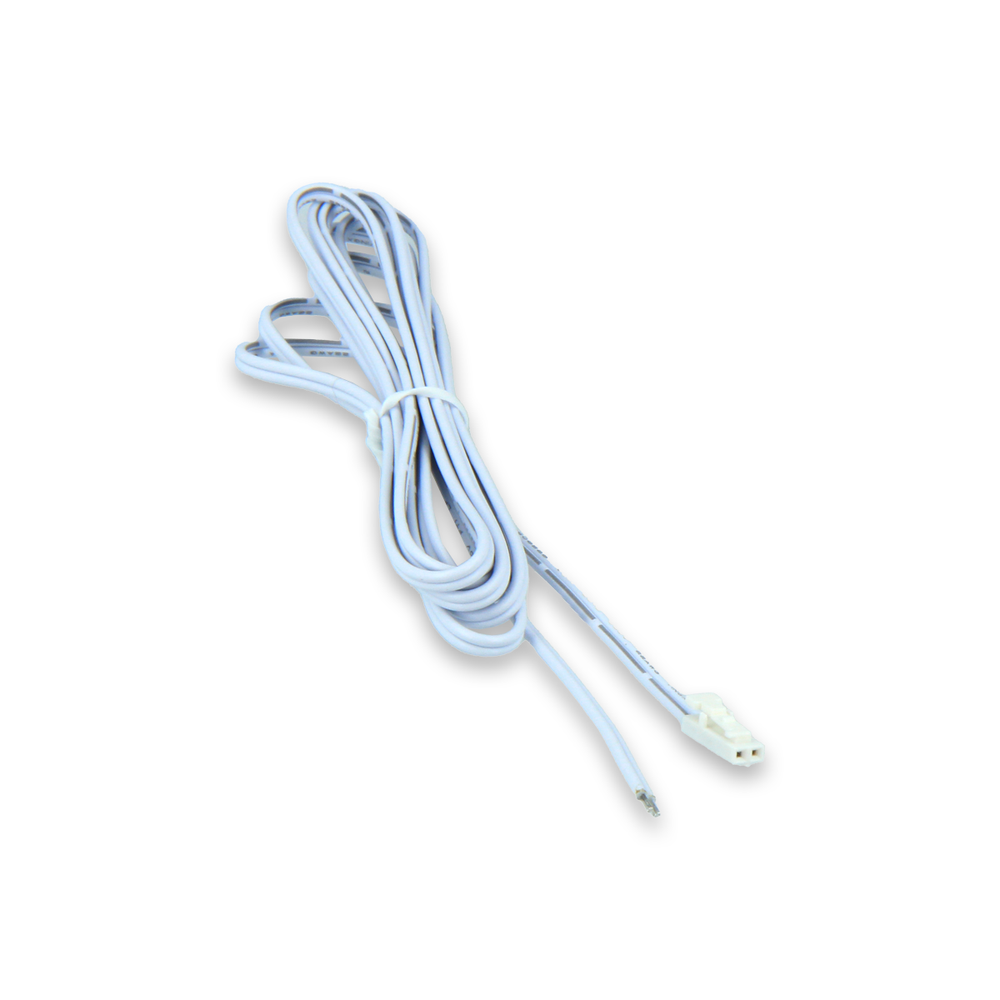 2 meter ledning med stik til ledstrips - tilslutning til 230V