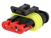 Superseal 1.5 DC autostik - 3pol hun, 24V (IP67)