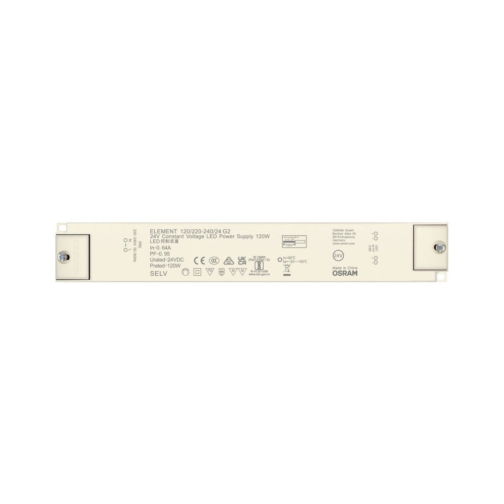Osram 120W Strømforsyning - Indendørs IP20, 24V DC, 5A (230V input)