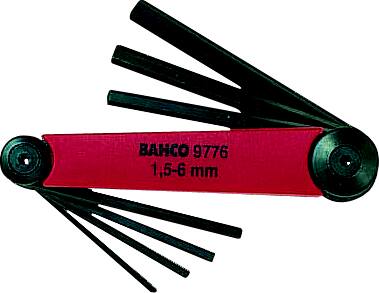 UNBRAKONØGLESÆT 1,5-6MM