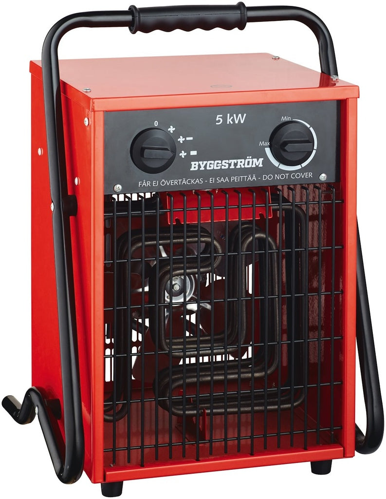 VARMEBLÆSER 5KW BYG-STRØM