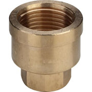 1/2" x 3/8" Form. muffe Rødgods Silicium Bronze