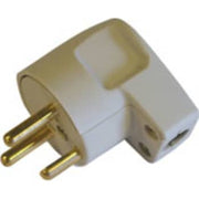 Vinkelstikprop m/jord grå 13A/250V