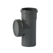 75 mm Renserør PP grå