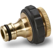 Kärcher hanekobling, messing, 3/4" med 1/2" reducer