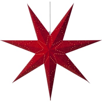 Star Trading Sensy rød Papirstjerne 100 cm