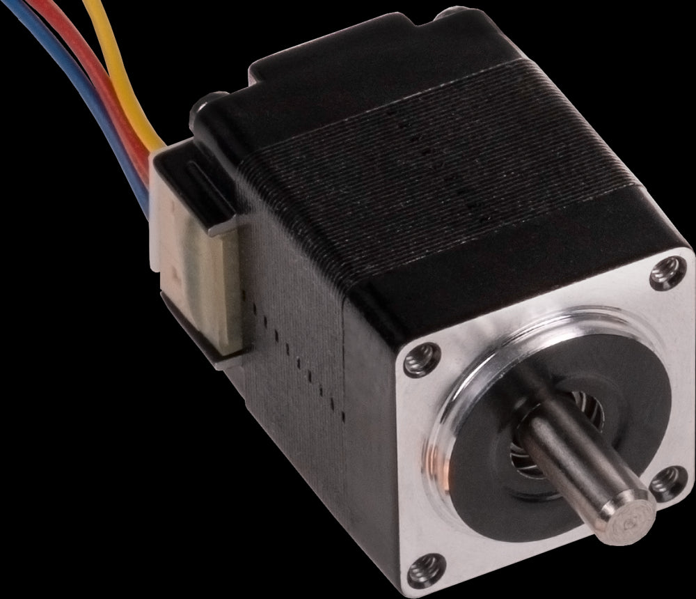 Stepper motor NEMA8 - 4,26V, 0,6A, 1,8° step, 4mm skaft