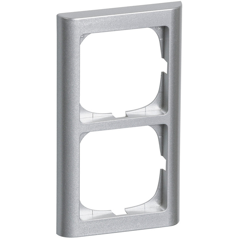 LK Fuga ramme Softline 63 2m lodret - stålmetallic