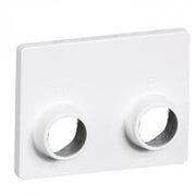 Opus66 Afdækning til antenneudtag TV/R hvid