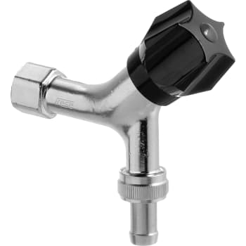 1/2" Frese aftapningsventil skrå krydsgreb